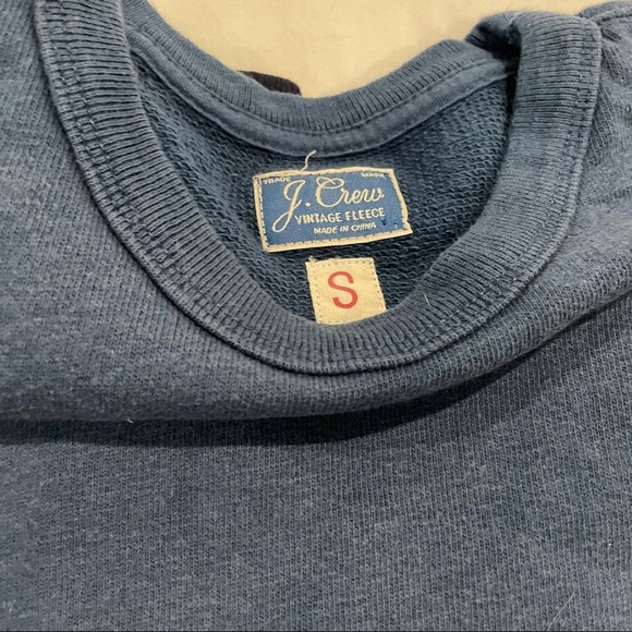 J. Crew Vintage Fleece Sweatshirt - Picture 2 of 3